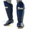 Fairtex Shin Guards - Competition Blue
