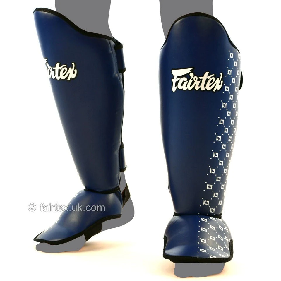 Fairtex Shin Guards - Competition Blue 1 Fairtex Shin Guards - Competition Blue