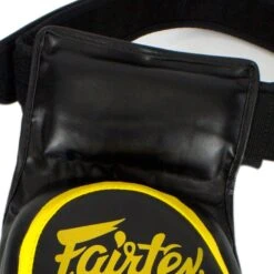 Fairtex TP4 Lightweight Thigh Pads - Black/Yellow -Boxing Club Store fairtex tp4 lightweight thigh pads blackyellow 278151