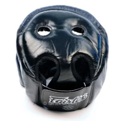 Fairtex Ultimate Full Coverage Headguard - Black And Blue 10 Fairtex Ultimate Full Coverage Headguard - Black And Blue -Boxing Club Store fairtex ultimate full coverage headguard black and blue 884500