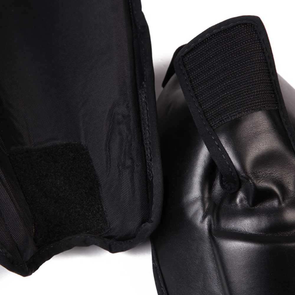 Fairtex Twister Detachable Shin Guards Black 6 Fairtex Twister Detachable Shin Guards Black - Image 6