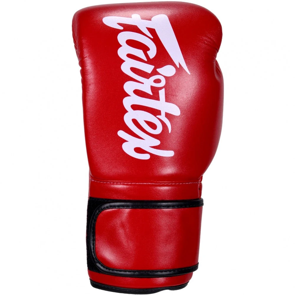 MUAY THAI MICROFIBER BOXING GLOVES FAIRTEX BGV14 - RED 2 MUAY THAI MICROFIBER BOXING GLOVES FAIRTEX BGV14 - RED - Image 2