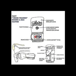 MUAY THAI BAG & BOXING GLOVES FAIRTEX TGT7 CROSS TRAINER - RED -Boxing Club Store fairtex boxing gloves tgt7 black3 5468bc76 9aa3 4954 9efc 32ec82607f30