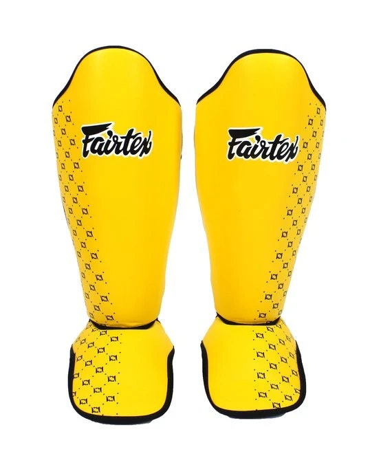 FAIRTEX SHIN GUARDS COMPETITION SP5 - YELLOW 2 FAIRTEX SHIN GUARDS COMPETITION SP5 - YELLOW - Image 2