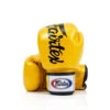 FAIRTEX BOXING GLOVES DELUXE TIGHT-FIT BGV19 - GOLD
