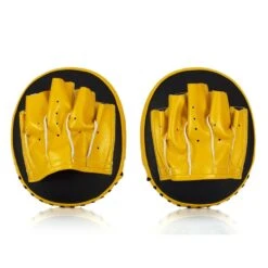 FMV15 Fairtex Pro Speed Mitts Black-Gold -Boxing Club Store fmv15 fairtex pro speed mitts black gold 153785