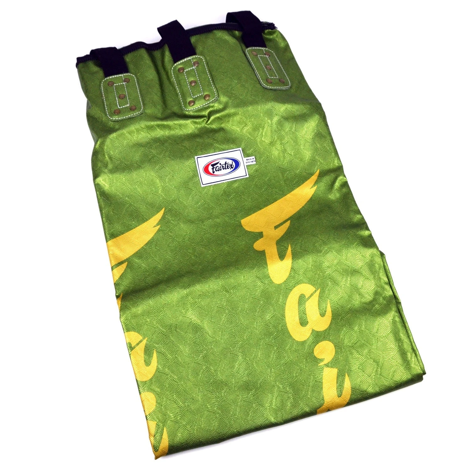 HB6PY Fairtex Green Python 6ft Muay Thai Banana Bag (UN-FILLED) 1 HB6PY Fairtex Green Python 6ft Muay Thai Banana Bag (UN-FILLED)