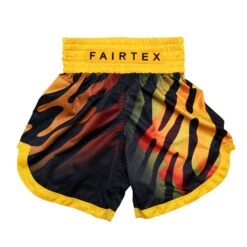 MUAY THAI SHORTS FAIRTEX SLIM CUT BT2002 TIGER -Boxing Club Store muaythaishortsfairtexbt2002