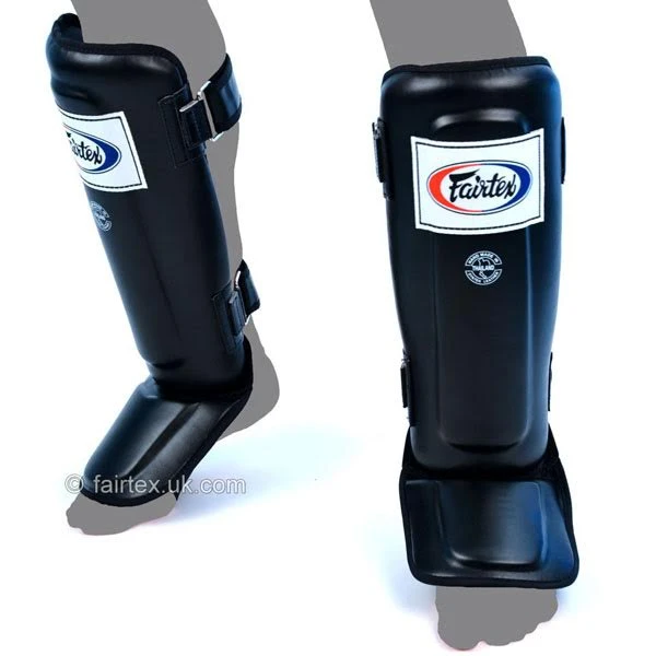 SP3 Fairtex Black Double Padded Shin Pads 1 SP3 Fairtex Black Double Padded Shin Pads